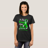 In This Family Nobody Fight Alone Glaucoma Awarene T-shirt (Voorkant volledig)
