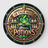 In This House Brew Potions Grote Klok (Voorkant)