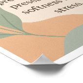 In This Moment I Let Go-Affirmation Wall Art Poster (Hoek)