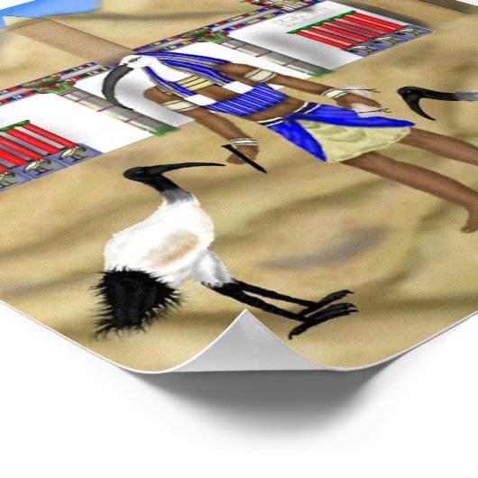 In Thoth's Afbeelding Poster (Hoek)