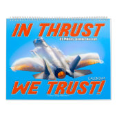 IN THRUST WE TRUST! - US Military Combat Aircraft Kalender (Hoes)