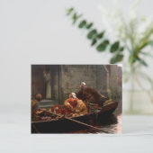 In tijd van Peril, c. 1897, ingediend door Edmund Briefkaart (Staand voorkant)