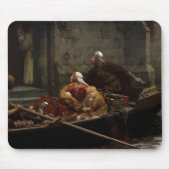 In Time of Peril, 1897 by Edmund Blair Leighton Muismat (Voorkant)