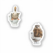 in-toilets sticker (Voorkant)