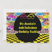 In totaal 80-jarige uitnodigingen (Achterkant)