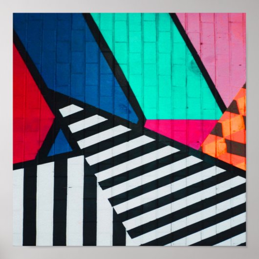 In totaal 80 seconden gekleurde blokkleuren poster (Voorkant)