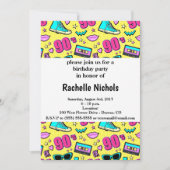 In totaal 90's patterned kaart (Voorkant)