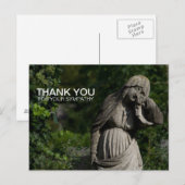 In tranen briefkaart (Voorkant / Achterkant)