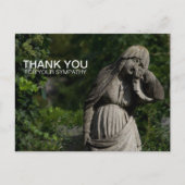 In tranen briefkaart (Voorkant)