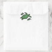 In Triple zee schildpadden stickers (Tas)