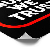 In Trump We Trust Pro-trump 2024 Conservative Patr Poster (Hoek)