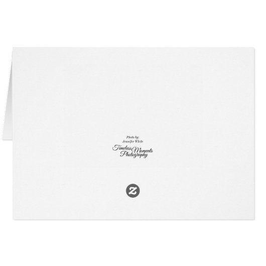 In tussen Corn Fields Dank je creditcard (Achterkant Horizontaal)