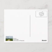 In tussen Corn-velden Briefkaart (Achterkant)