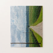 In tussen Corn-velden Legpuzzel (Verticaal)