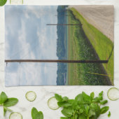 In tussen Corn-velden Theedoek (Gevouwen)