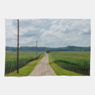 In tussen Corn-velden Theedoek