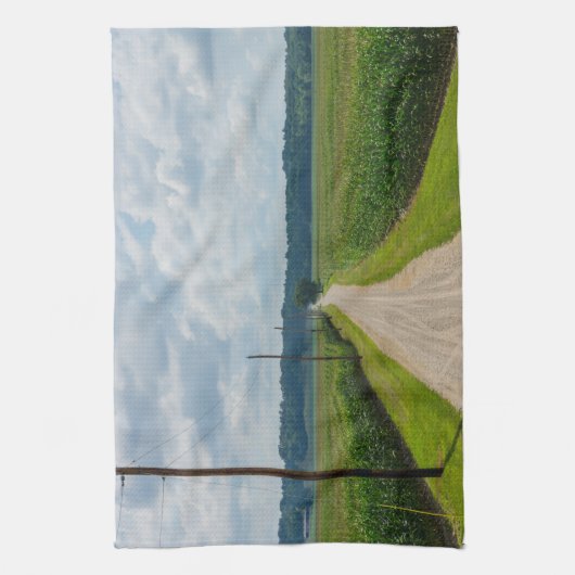 In tussen Corn-velden Theedoek (Verticaal)