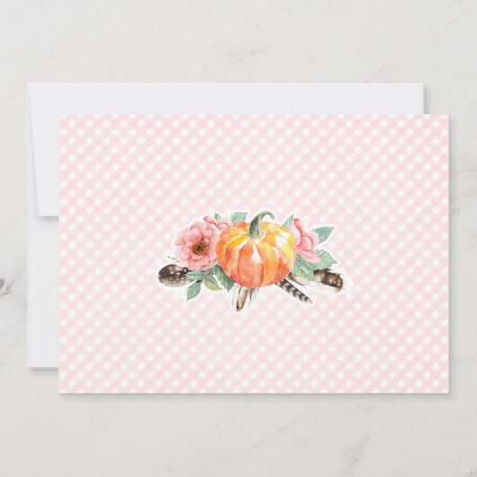 In TWEE de Wilde, Boho Herfst 2e verjaardag Kaart (Achterkant)