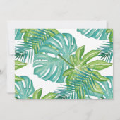 In twee delen van het Oerwoud van de uitnodiging t (Achterkant)