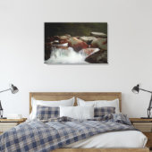 In twijfel over de druk op de Springtime Canvas Afdruk (Insitu (Slaapkamer))