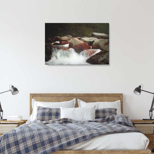 In twijfel over de druk op de Springtime Canvas Afdruk (Insitu (Slaapkamer))