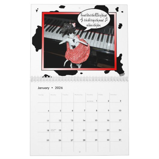 In UDDER Words is een huMOOrous COWlendar Kalender (Jan 2026)