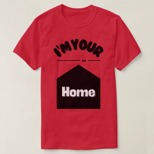 In uw huis t-shirt (Design voorkant)