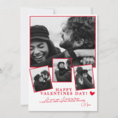 In uw ogen ik moderne foto Happy Valentijnsdag Feestdagenkaart (Voorkant)