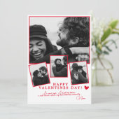 In uw ogen ik moderne foto Happy Valentijnsdag Feestdagenkaart (Staand voorkant)