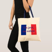 In uw tijd, un enfant tote bag (Voorkant (product))