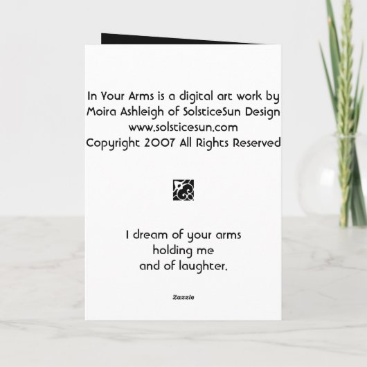 In Uw Wapens Kaart (Achterkant)