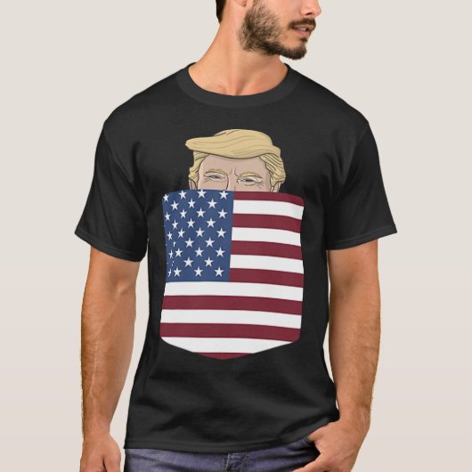 In uw zak Verkiezing van de VS Trump voor 2024 4e  T-shirt (Voorkant)
