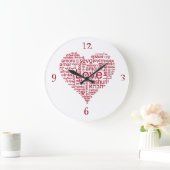 ***IN VEEL TALEN VERLIEZEN *** FUN CLOCK GROTE KLOK (Huis)