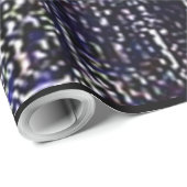 In Verkeerspalmen zwart glanzend verpakkingspapier Cadeaupapier (Rol Hoek)