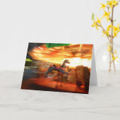 In verrukking gebracht kaart (Gele Bloem)