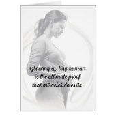 In verwachting, gefeliciteerd met je Kaart (Voorkant)