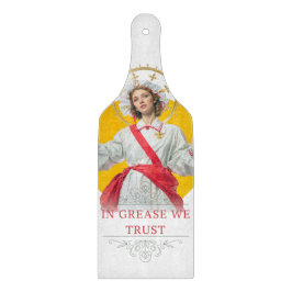 In Vetwe Trust. Keukenheilige Snijplank