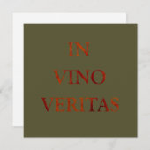 In vino veritas (Voorkant / Achterkant)