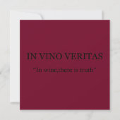 In vino veritas (Voorkant)