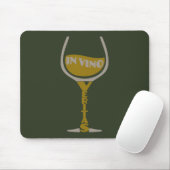 In Vino Veritas custom mousepad Muismat (Met muis)