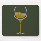 In Vino Veritas custom mousepad Muismat (Voorkant)