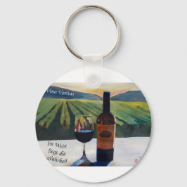 In Vino Veritas - Im Wein liegt die Wahrheit Sleutelhanger