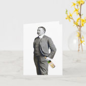 In Vino Veritas Kaart (Gele Bloem)