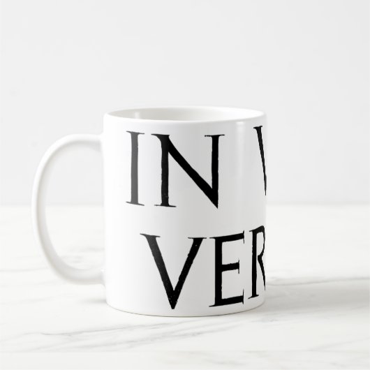In Vino Veritas Koffiemok (Links)