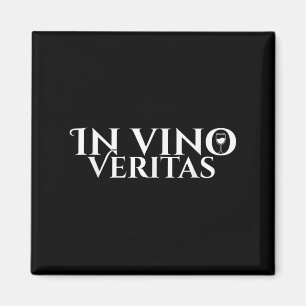 In Vino Veritas _ Latijn _ Oude Rome _ Wijnliefde Magneet