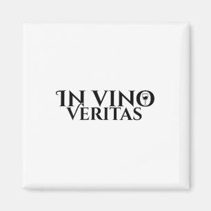 In Vino Veritas _ Latijn _ Oude Rome _ Wijnliefde Magneet