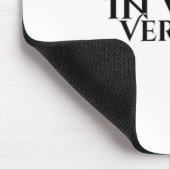 In Vino Veritas _ Latijn _ Oude Rome _ Wijnliefde Muismat (Hoek)