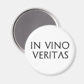 In Vino Veritas Magneet (Voorkant / Achterkant)