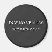 In vino veritas magneet (Voorkant)