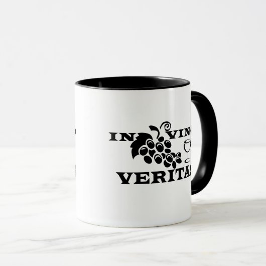 In vino veritas mok (Voorkant rechts)